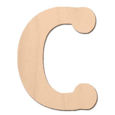 Home Depot Kitchen Design Online on In  Baltic Birch Bubble Letter  C  47038   Home Depot   Ecoupons