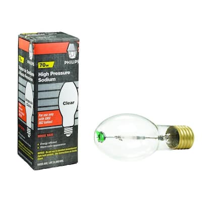 Philips  Bulbs on Philips 70 Watt Ed23 5 High Pressure Sodium Hid Light Bulb 140947 At