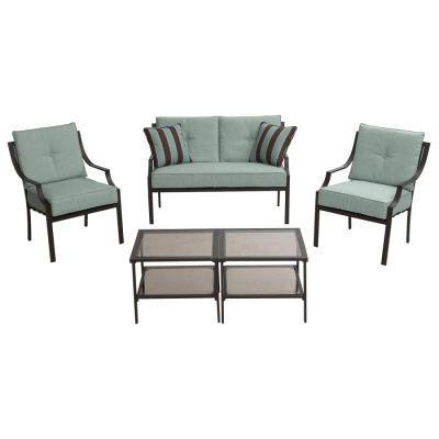 Patio Table Cheap on Patio Furniture  Fontaine 5 Piece Seating Set