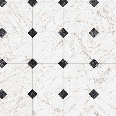 White Tile Vinyl Flooring Designaglowpapershop Com