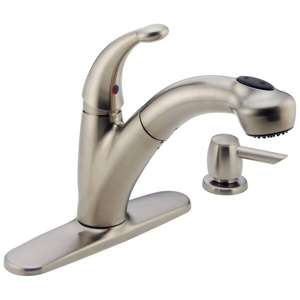 How do you repair a single-handle faucet?