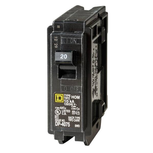 What types of circuit breakers are produced by Square D?