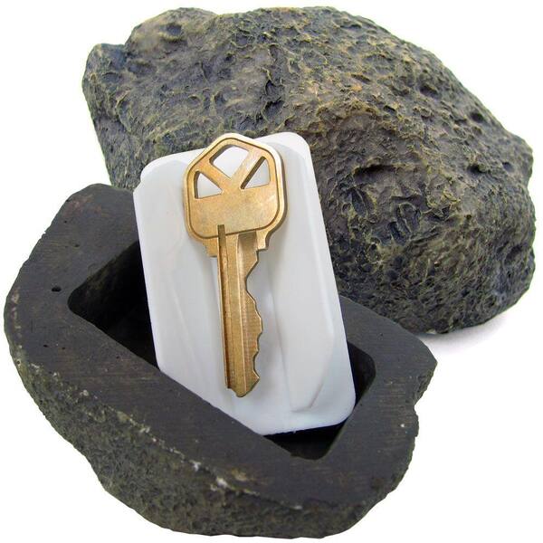 rock with a key inside
