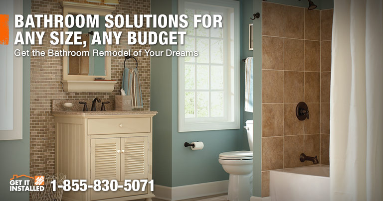 Bathroom Solutions for Any Size, Any Budget