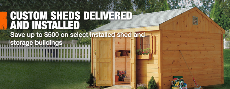 All Installation Services RELATED CATEGORIES Build-Your-Own Sheds ...
