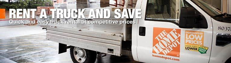 home depot van rental daily rate