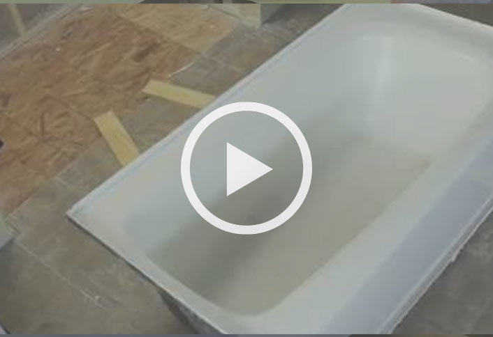 How do you remove an old bathtub?