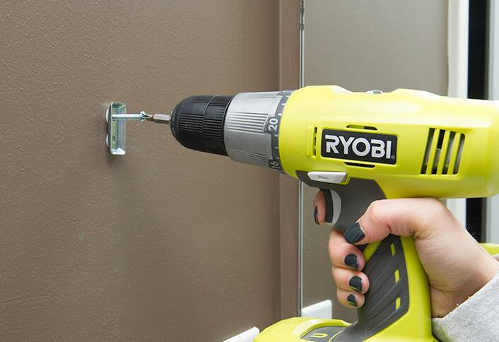 Attach mounting brackets - How To Install Bath Accessories Attach mounting brackets - How To Install Bath Accessories