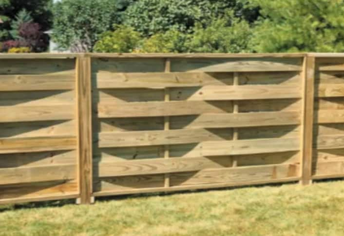 Image result for woven board fence