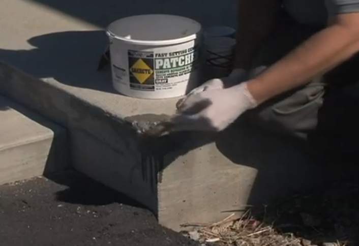 How to Repair Concrete Steps at The Home Depot