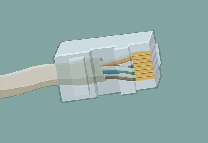 Attach the connector - Crimp Connector Onto Cable Attach the connector - Crimp Connector Onto Cable