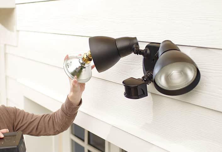 project guide how to install a motion sensor light at the how to install motion sensor light outside