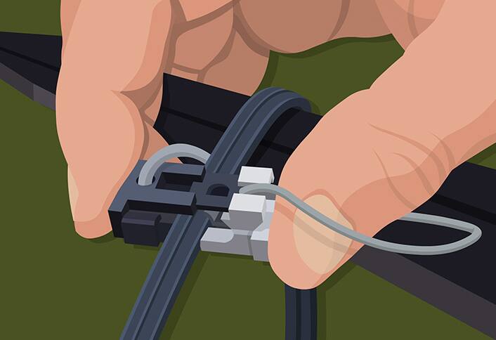 Connect the lights - Installing Low-Voltage Lighting Connect the lights - Installing Low-Voltage Lighting