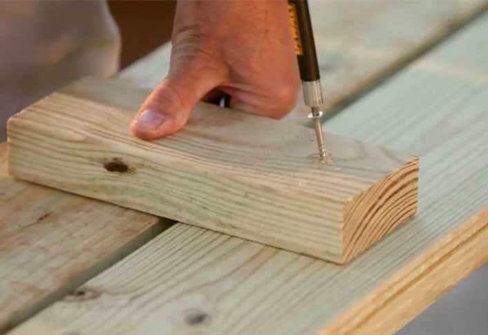 Clamp bench slats together - How Build Picnic Table Clamp bench slats together - How Build Picnic Table
