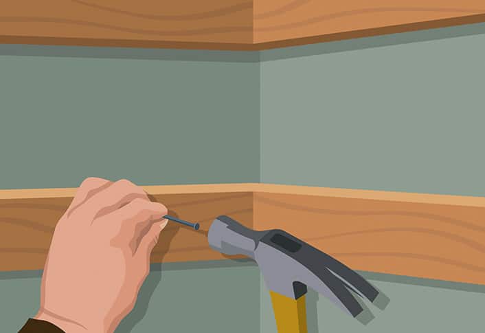 bottom shelf supports - Build Closet Organizer bottom shelf supports - Build Closet Organizer