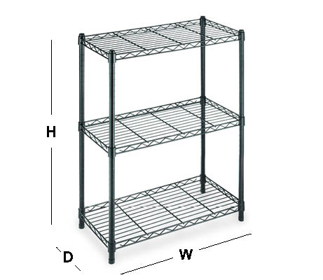 Image of 6 tier chrome shelf. Carts 400-500-lb capacity