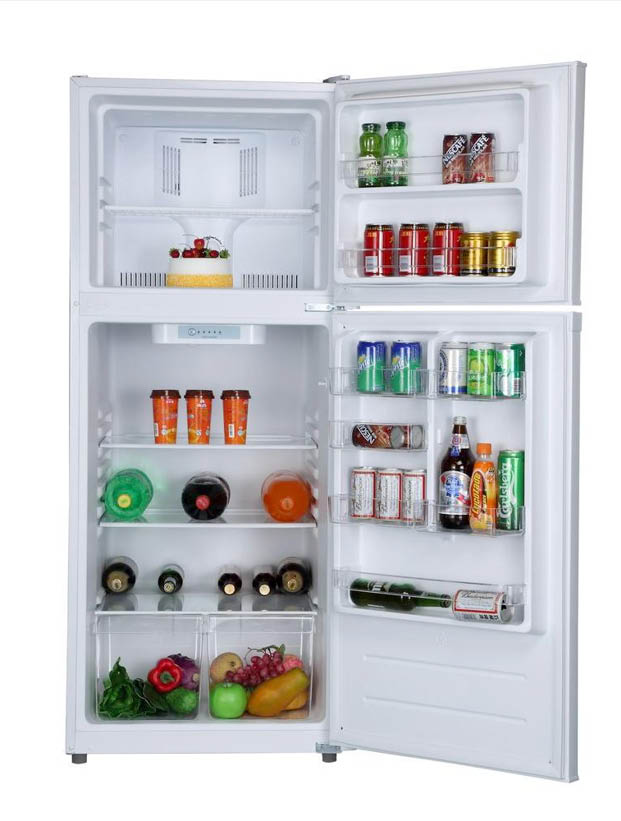 How tall is an average 8-cubic-foot refrigerator?