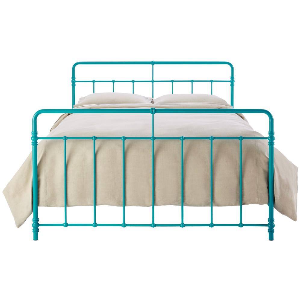 Victoria Bronze Queen Bed Frame-4092239 - The Home Depot