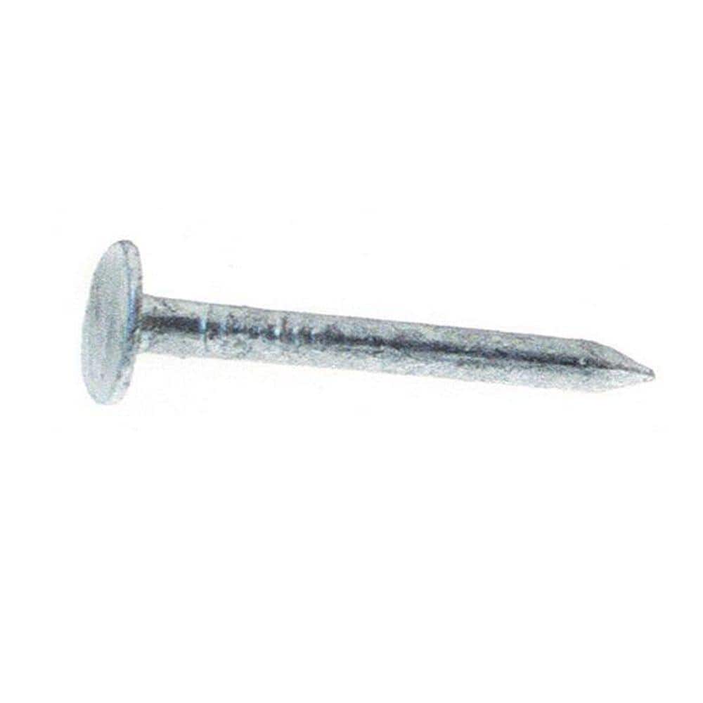 Grip-Rite #11 x 1-1/2 in. Hot-Galvanized Steel Ring Shank Roofing Nails ...