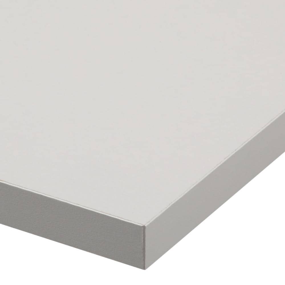 Rubbermaid 10 in. x 48 in. White Laminated Wood Shelf-FG4B2600WHT - The ...