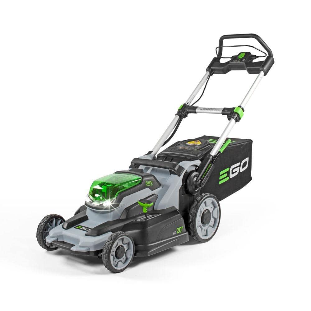 EGO 20 in. 56-Volt Lithium-Ion Electric Walk Behind Mower Kit-LM2001-X ...