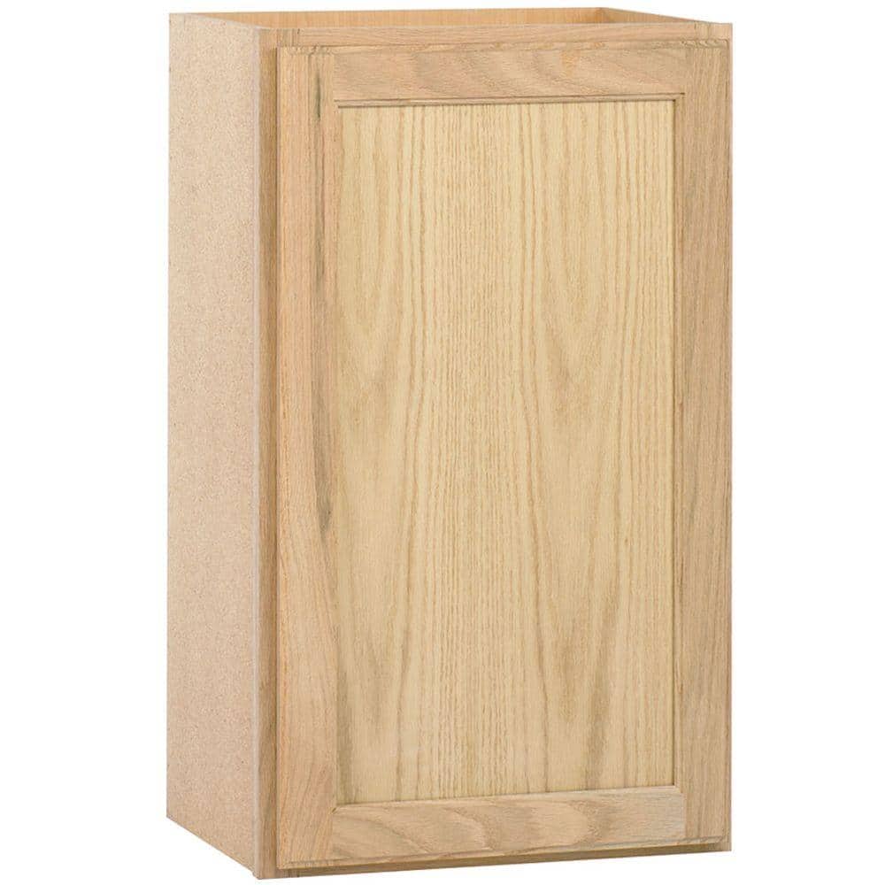Assembled 18x30x12 in. Wall Kitchen Cabinet in Unfinished Oak-W1830OHD ...