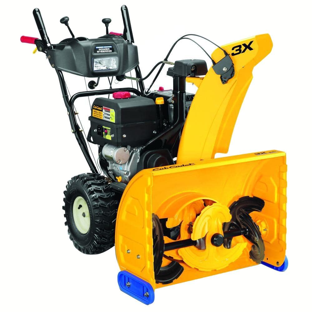 Cub Cadet 3X 26" 3-Stage Electric Start 357cc Gas Snow Blower with Steel Chute, Power Steering and Heated Grips (31AH5DSA756)