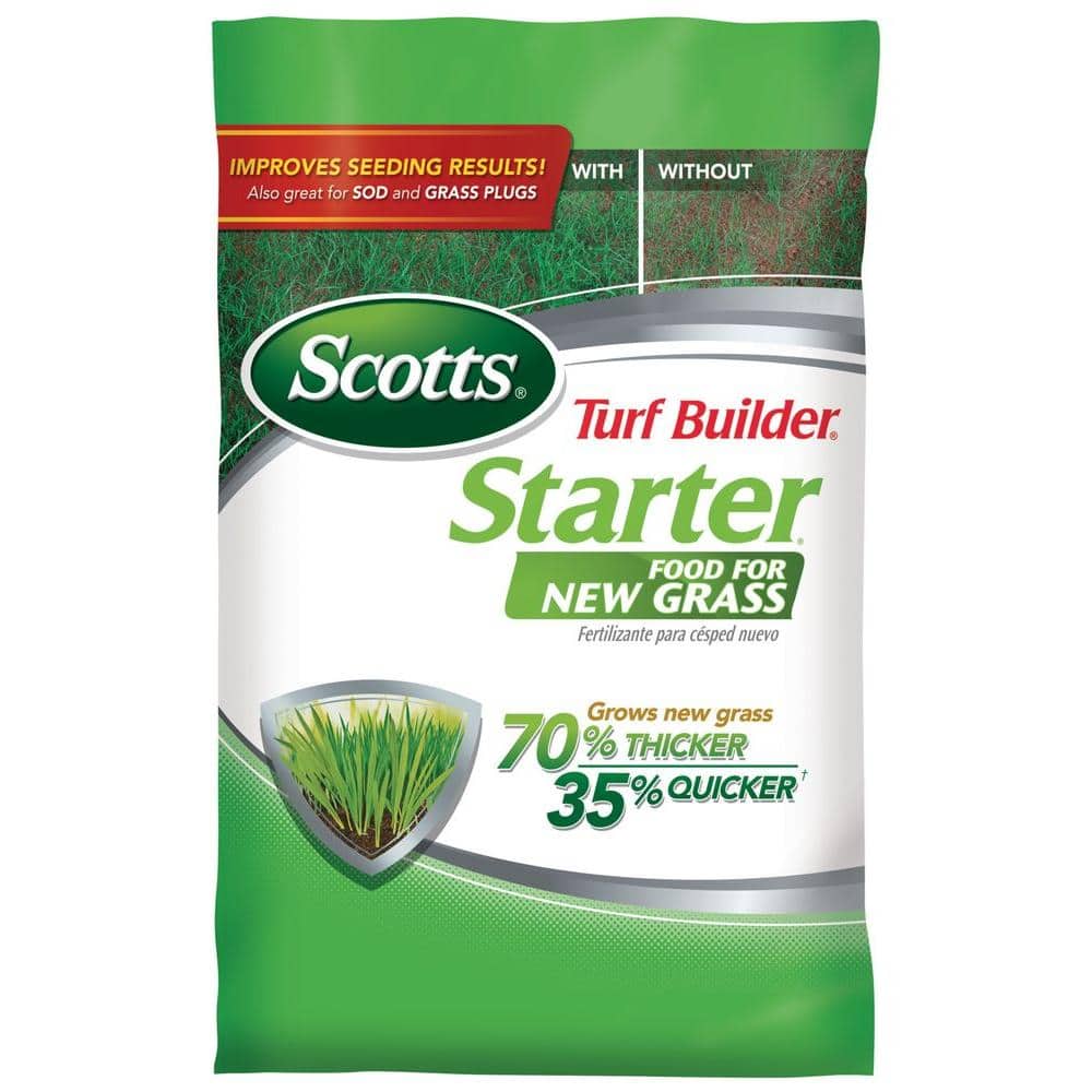 Scotts 5,000 sq. ft. Turf Builder Winterguard Fertilizer with Plus ...