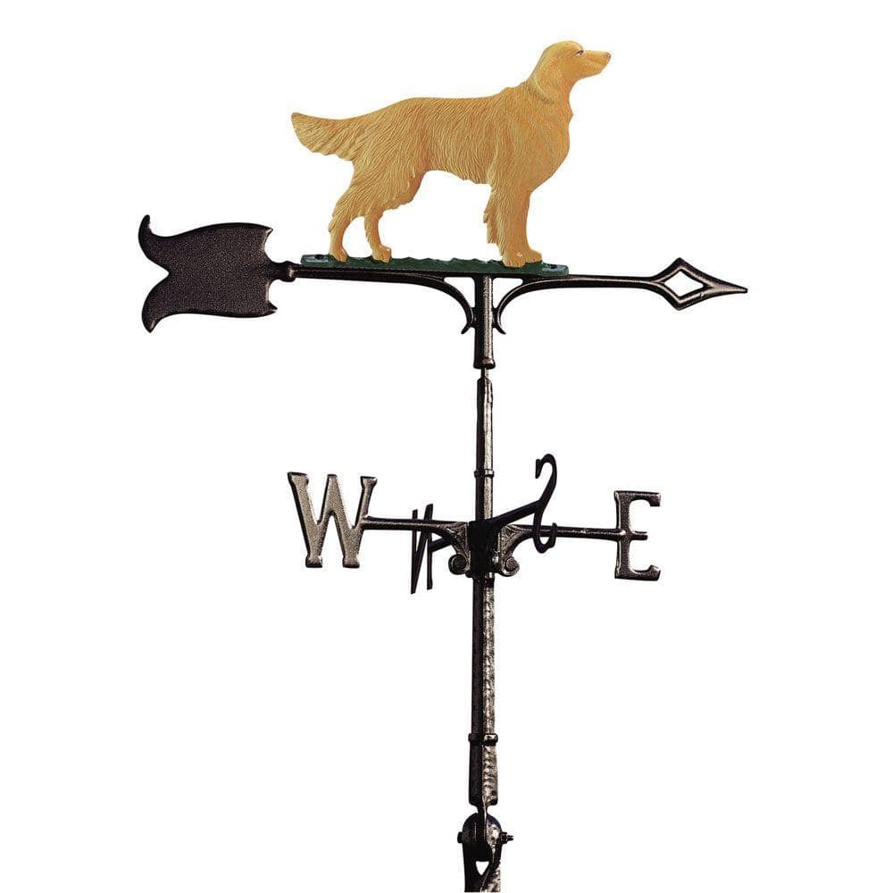 Whitehall Products 30 in. Golden Retriever Weathervane-65562 - The Home ...
