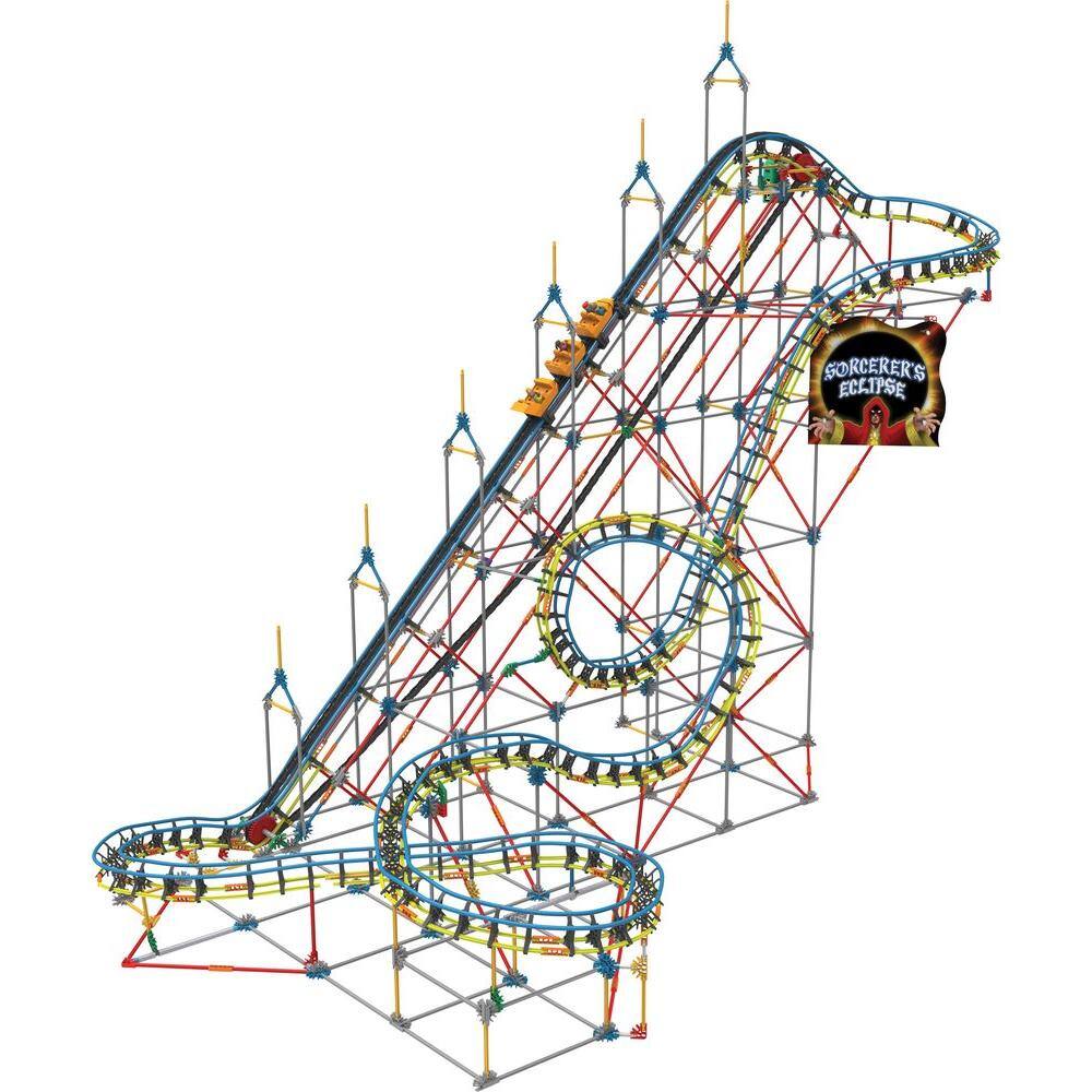 K'NEX Sorcerer's Eclipse Roller Coaster Play Set-51463 - The Home Depot