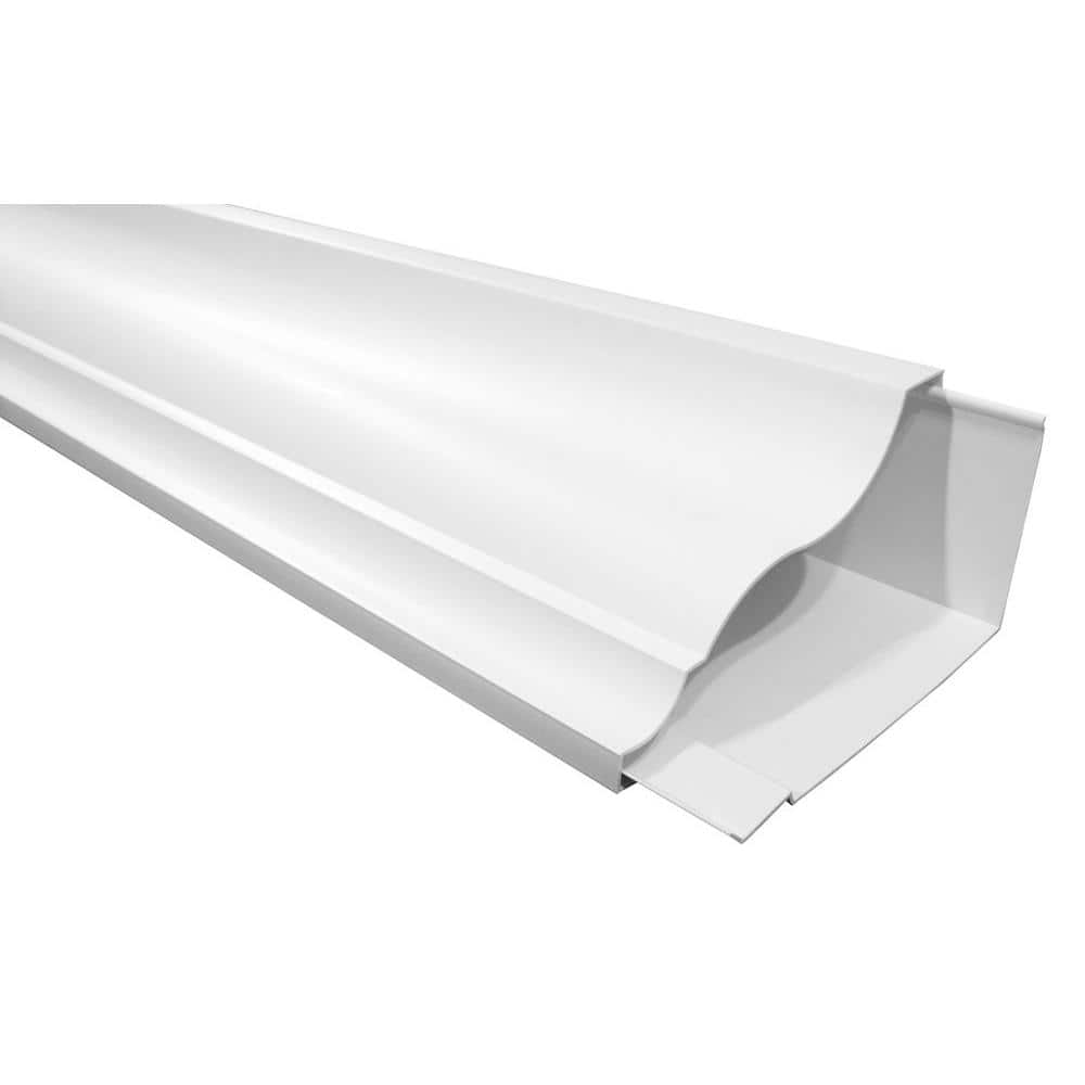 RowlCrown Classic 12 ft. x 4-5/8 in. x 1/8 in. PVC Crown Moulding-CLST4