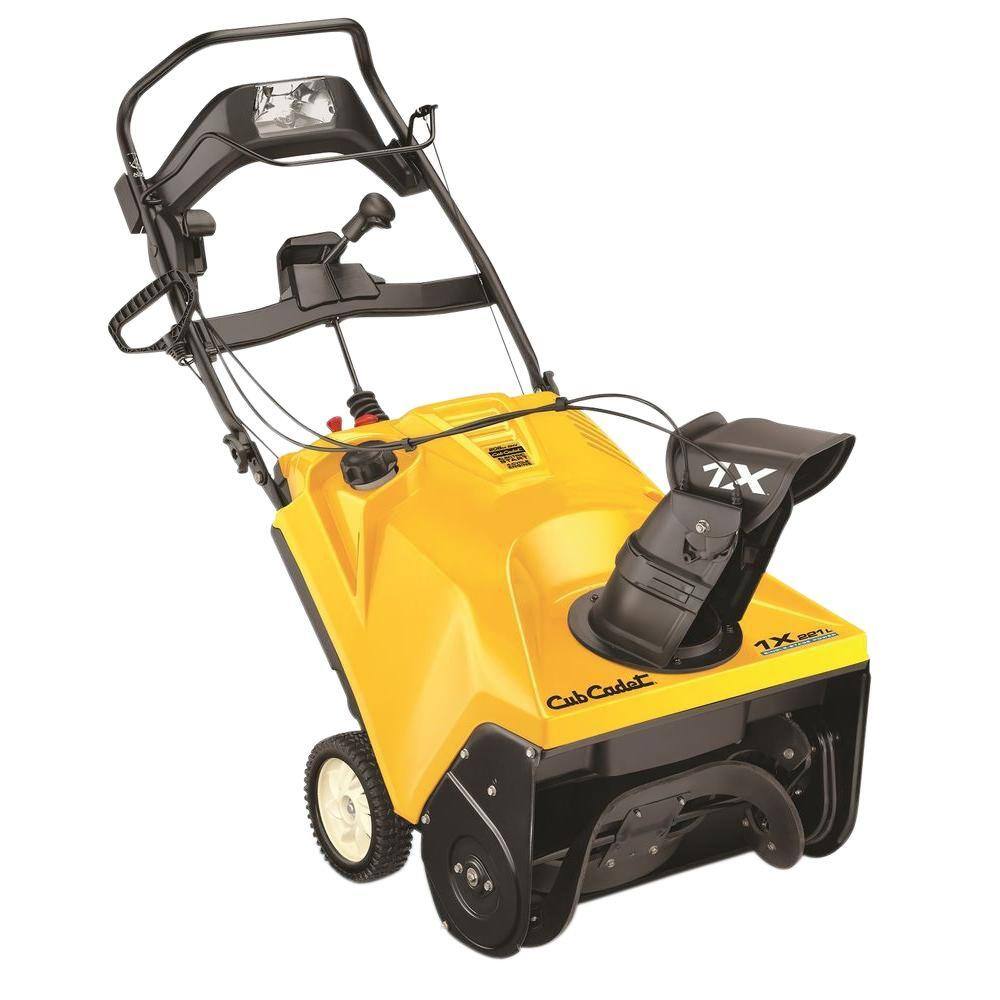 Cub Cadet 221LHP 21" 208cc Single-Stage Electric Start Gas Snow Blower with Headlight (31AM2T6D756)