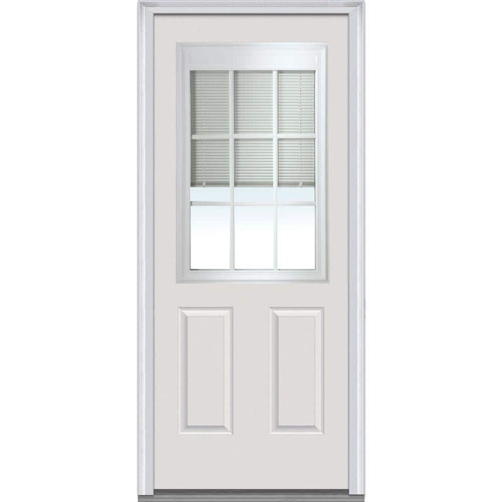ODL 22 in. x 36 in. Add-On Enclosed Aluminum Blinds in White for ...
