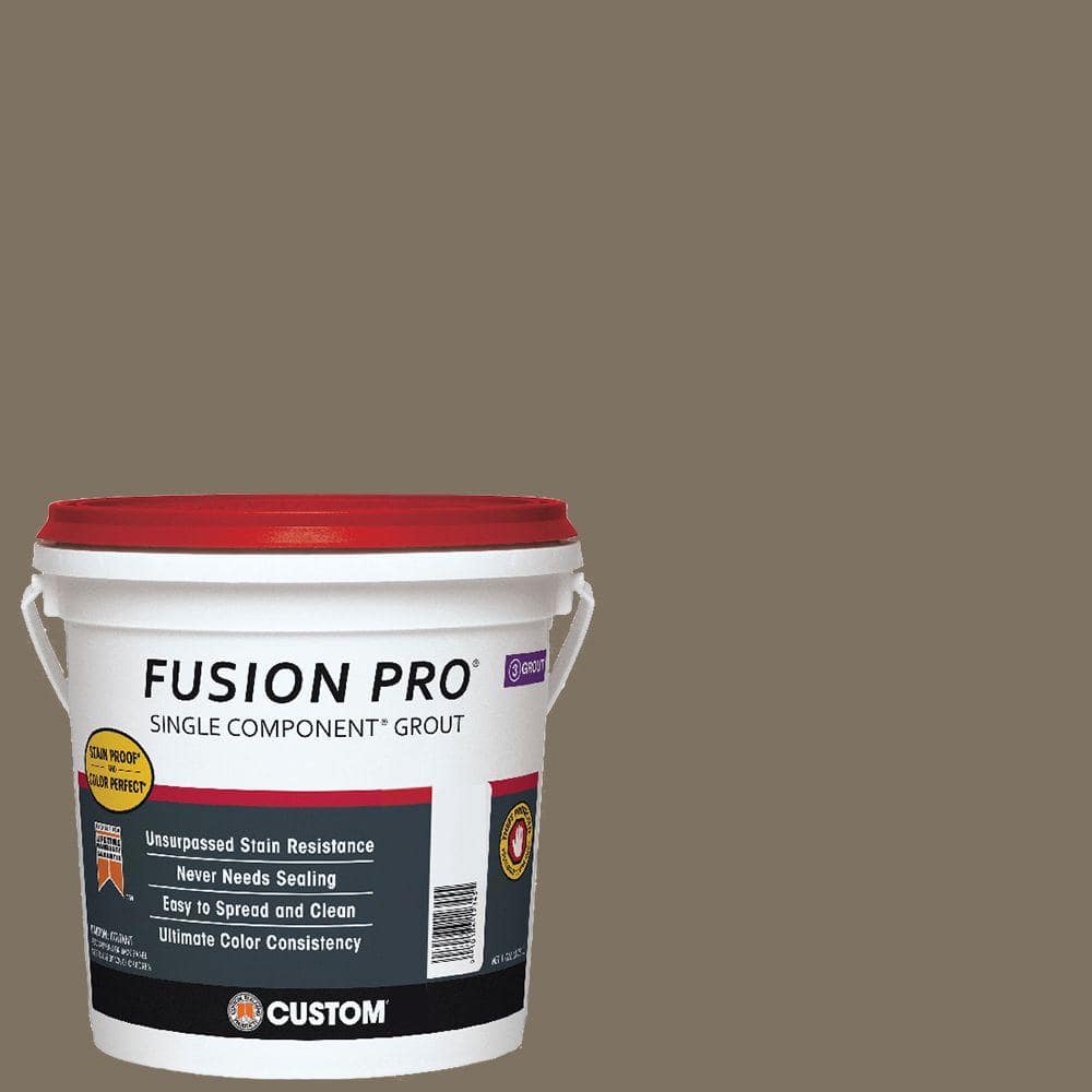 Custom Building Products Fusion Pro #544 Rolling Fog 1 Gal. Single