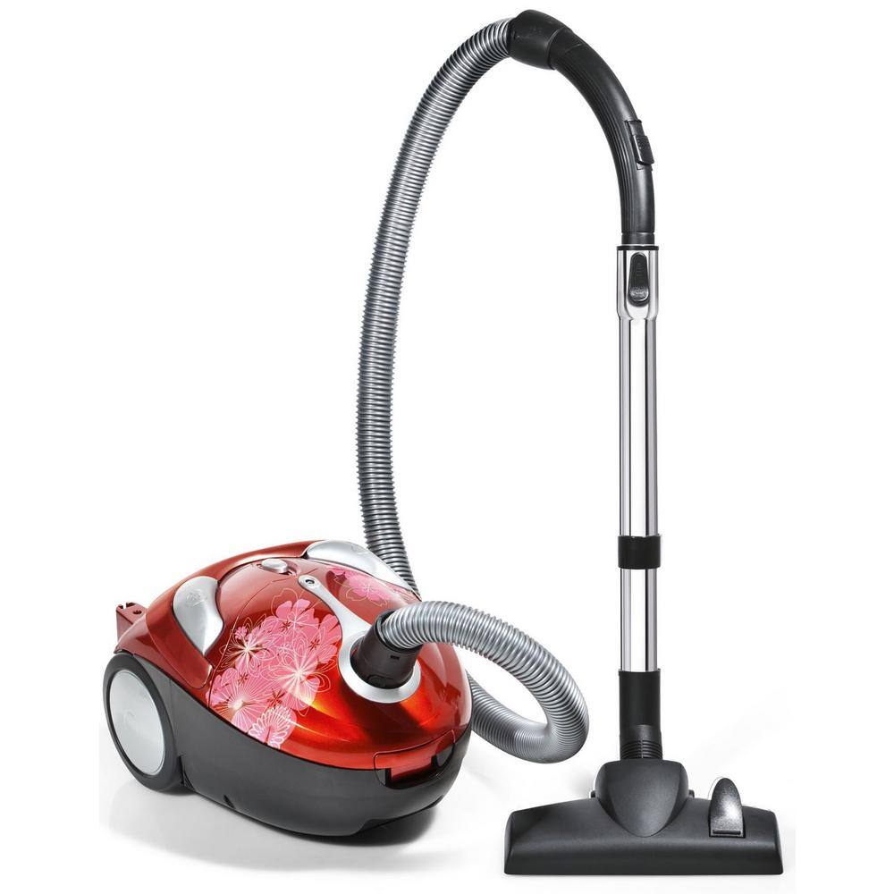Dirt Devil Tattoo Crimson Bouquet Bagged Canister Vacuum Cleaner ...