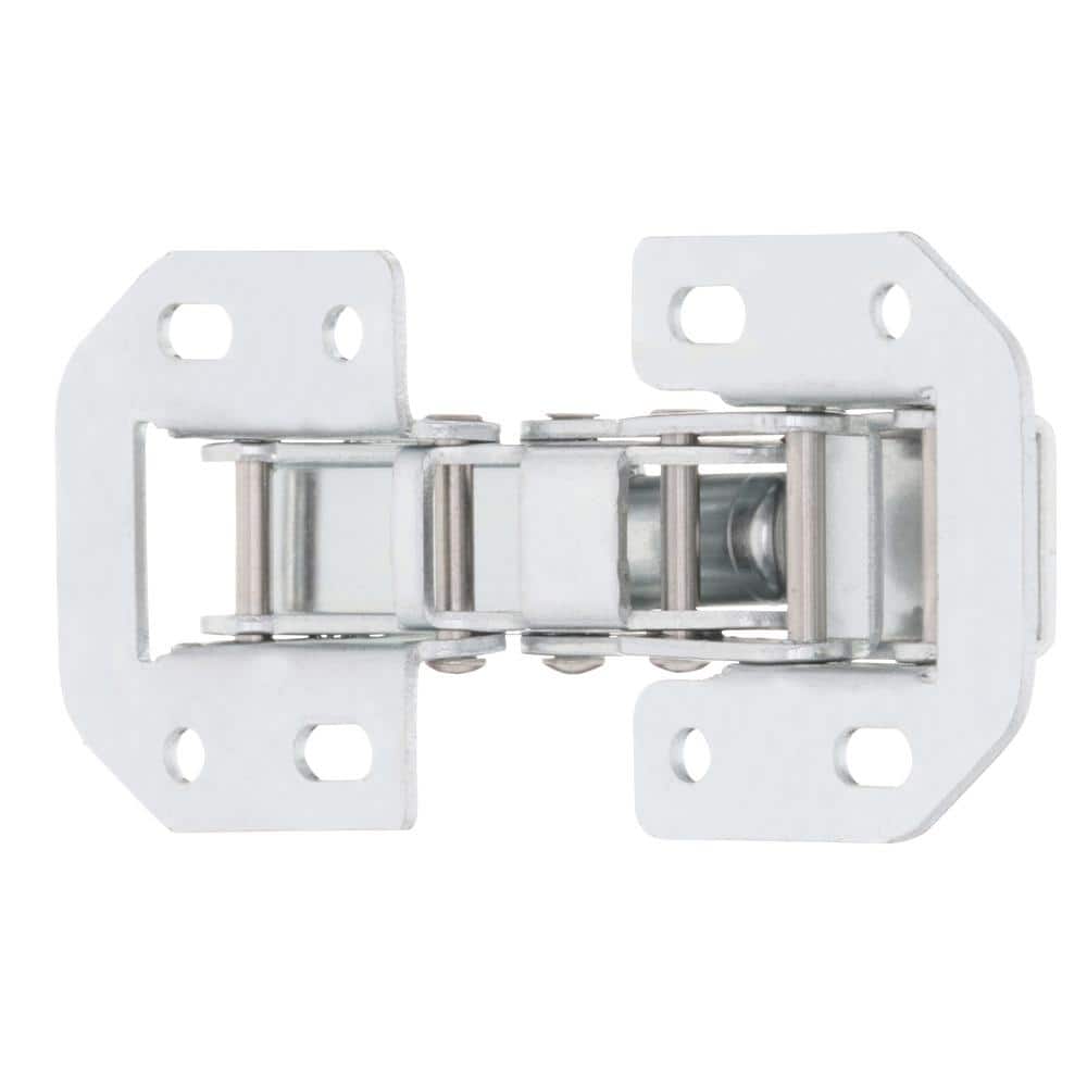 Hinge featuring a fast and easy screw-in installation process
