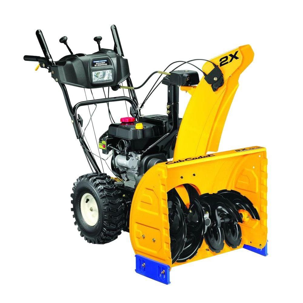 Cub Cadet 2X 24" 208cc Two-Stage Electric Start Gas Snow Blower with Power Steering and Steel Chute (31AM53SR756)