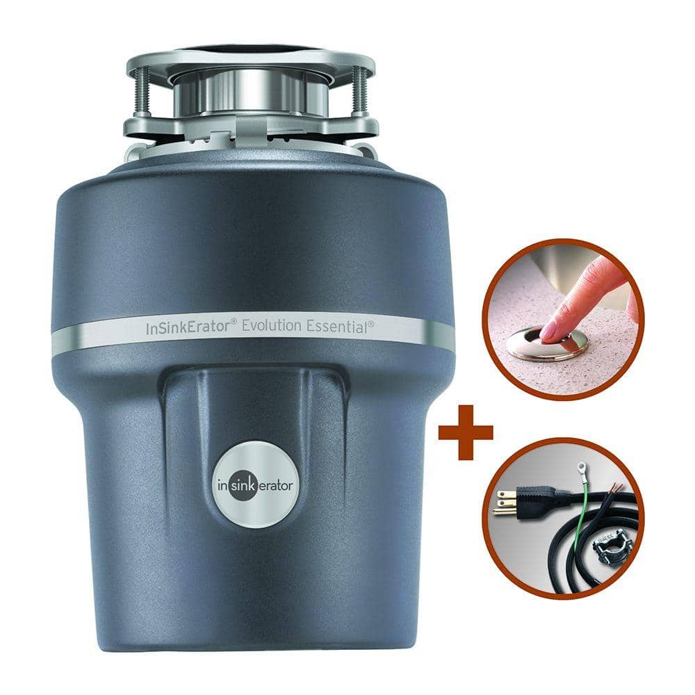 InSinkErator Badger 5 1/2 HP Continuous Feed Garbage Disposal ...