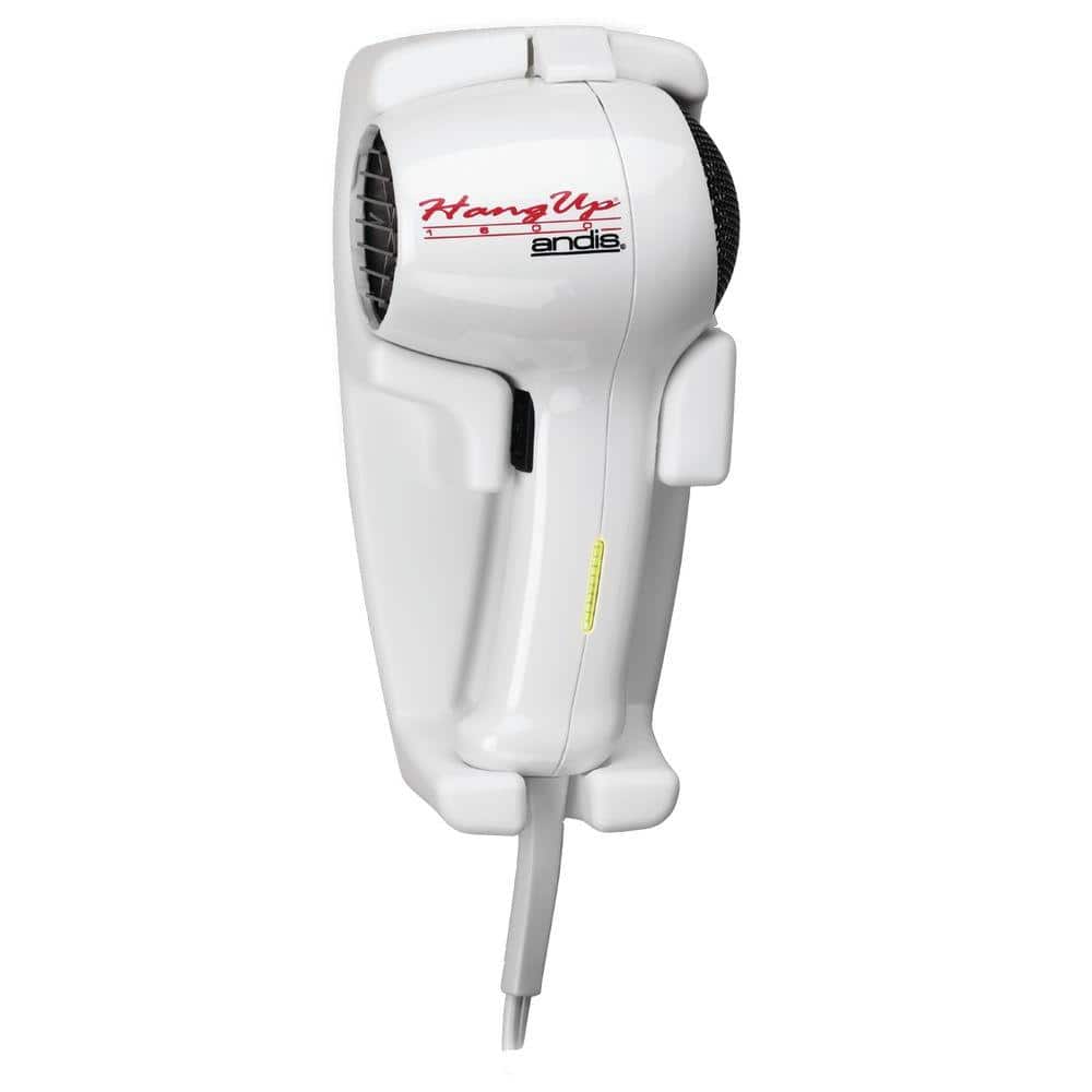Andis 1600-Watt Wall Mount Hair Dryer with Light White-30125ANDIS - The