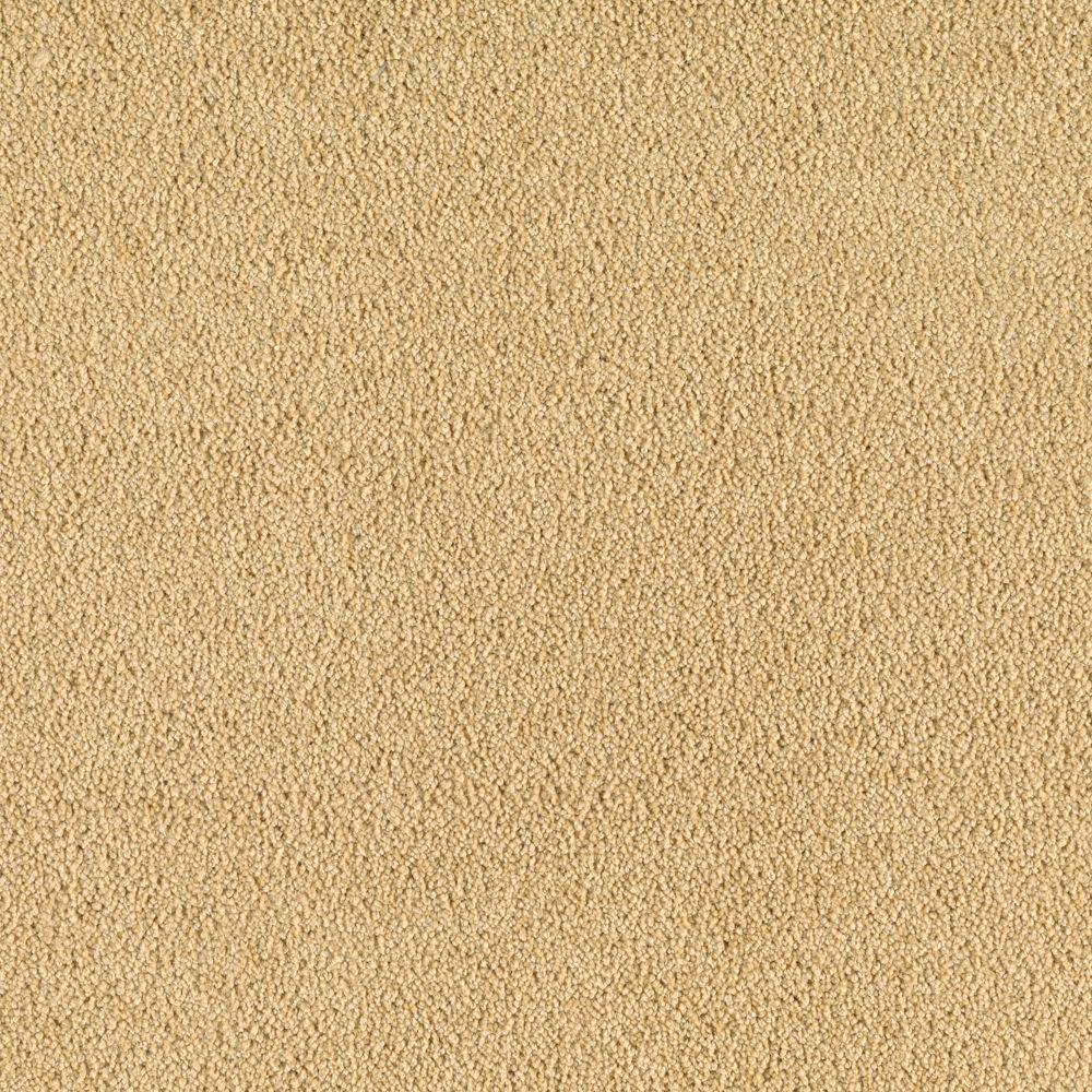 SoftSpring Cashmere II - Color Golden Sun Texture 12 ft. Carpet-0321D ...