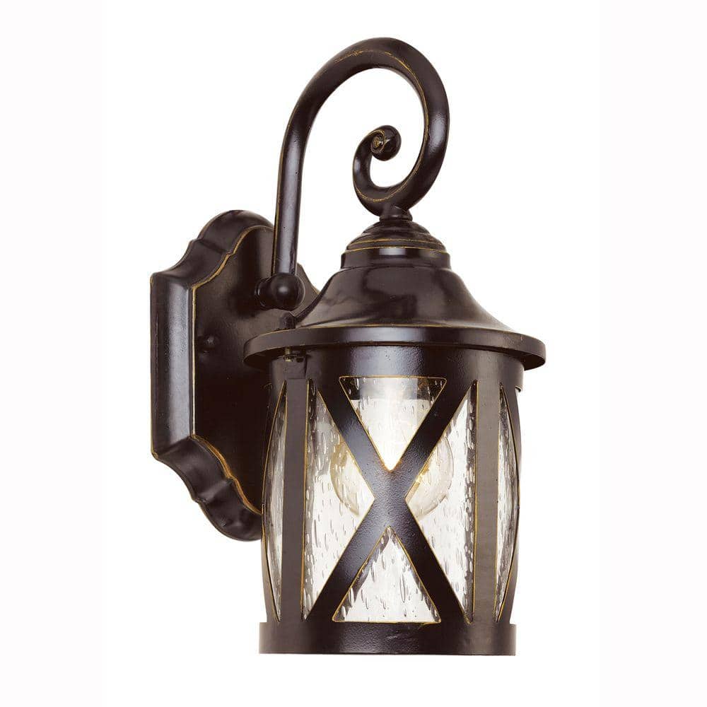 Bel Air Lighting Carriage House 1 Light Outdoor Oiled Bronze Wall