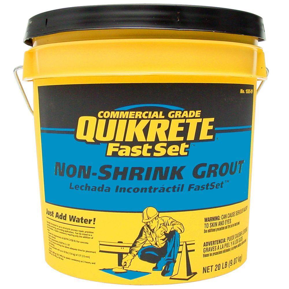 Quikrete 20 lb. Hydraulic Water-Stop Cement-112620 - The Home Depot