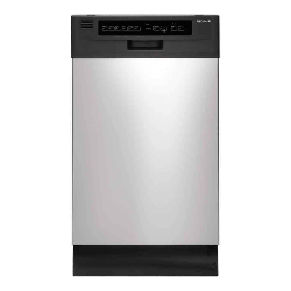 GE Front Control Under-the-Sink Dishwasher in Stainless Steel ...