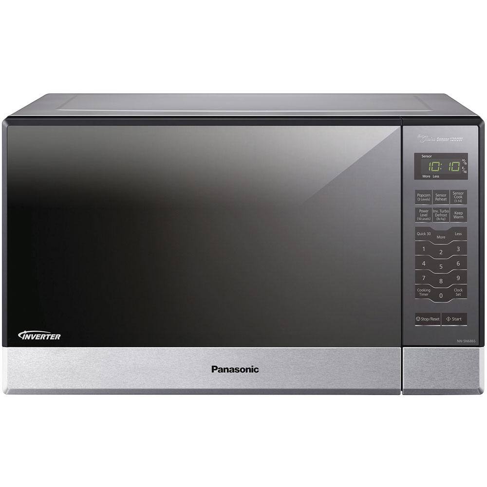 Panasonic 1.2 cu. ft. Countertop Microwave in Stainless Steel Built-In
