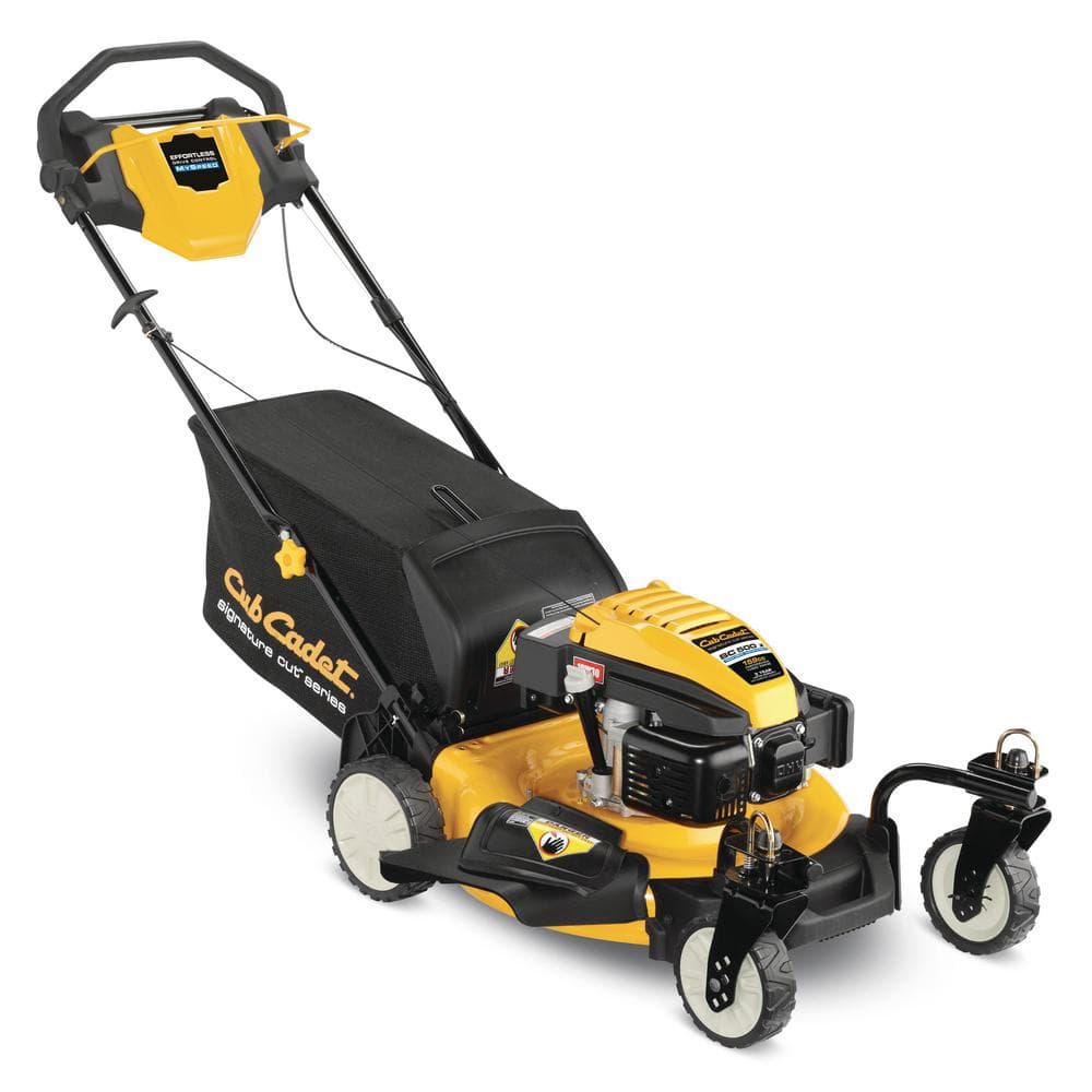 Cub Cadet SC500Z 21" 3-in-1 RWD Walk-Behind Self Propelled 159cc Gas Lawn Mower with Front Caster Wheels (12ABC6M5756)
