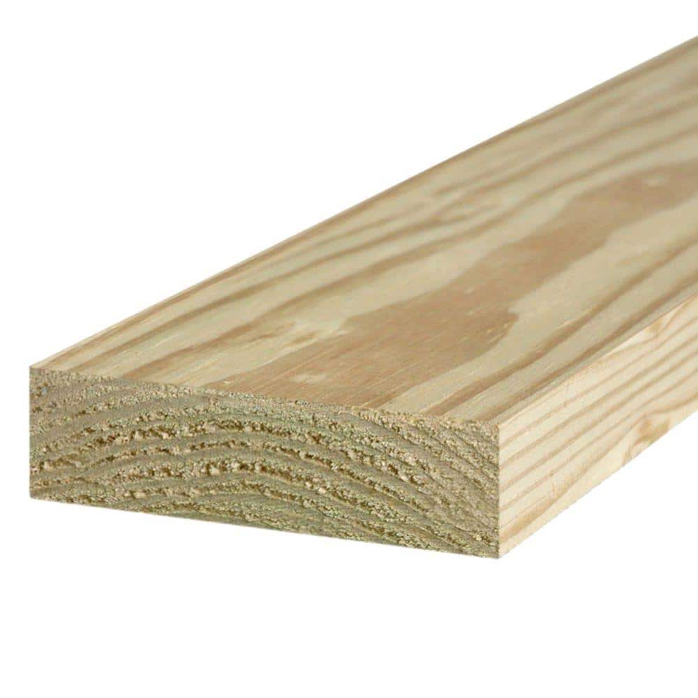 6 in. x 6 in. x 12 ft. #2 Pressure-Treated Timber-6330254 - The ...