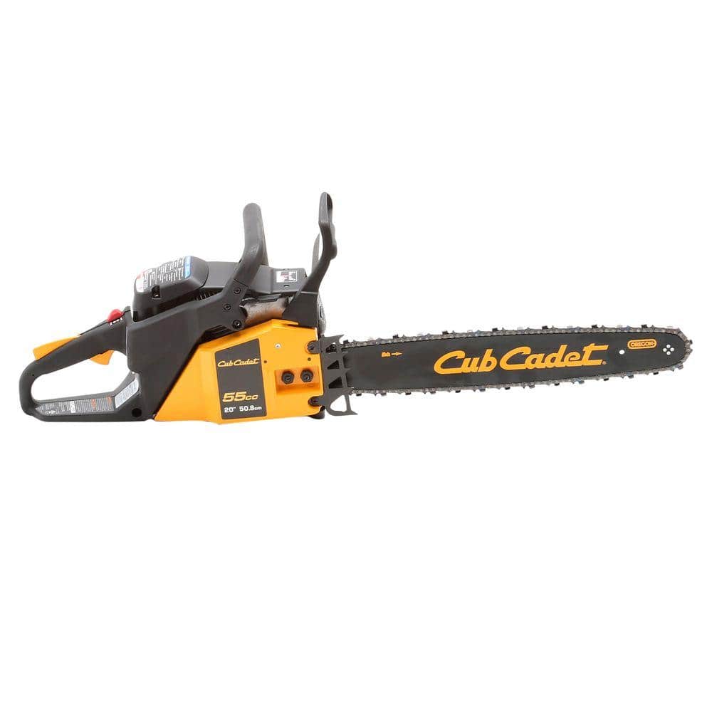 Cub Cadet CS552 20" 55cc 2-Cycle Gas Chainsaw with Carry Case (41AY85AS912)