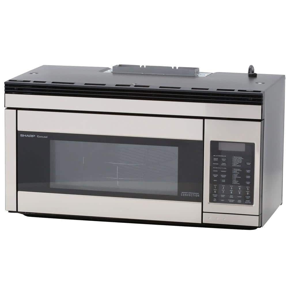 Sharp 1.1 cu. ft. Over the Range Convection Microwave in Stainless