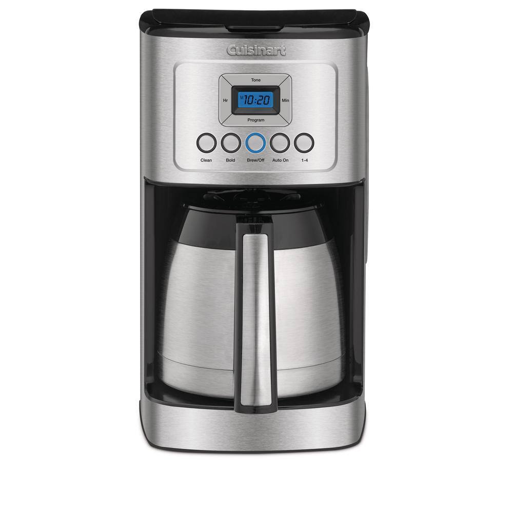 12-Cup Programmable Coffee Maker, Silver