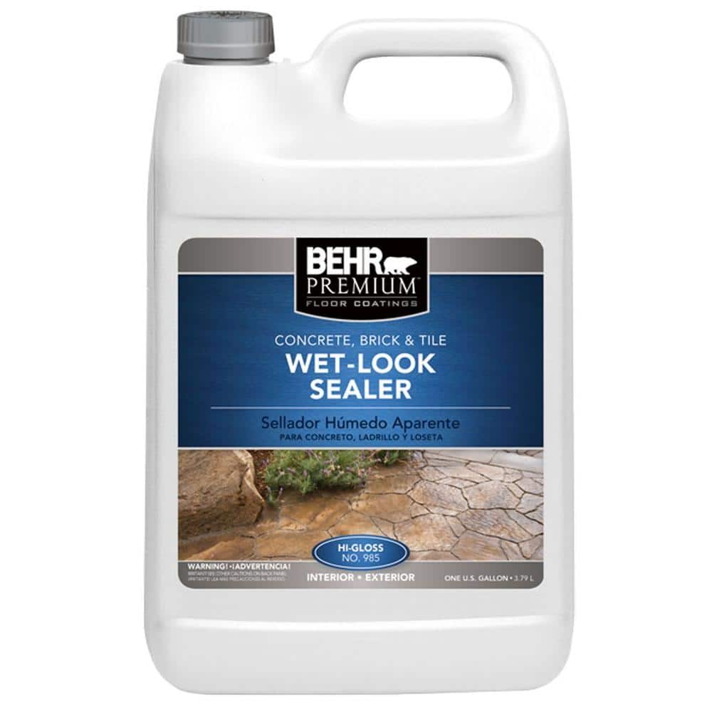 BEHR Premium 1 gal. Wet Look Sealer-98501 - The Home Depot